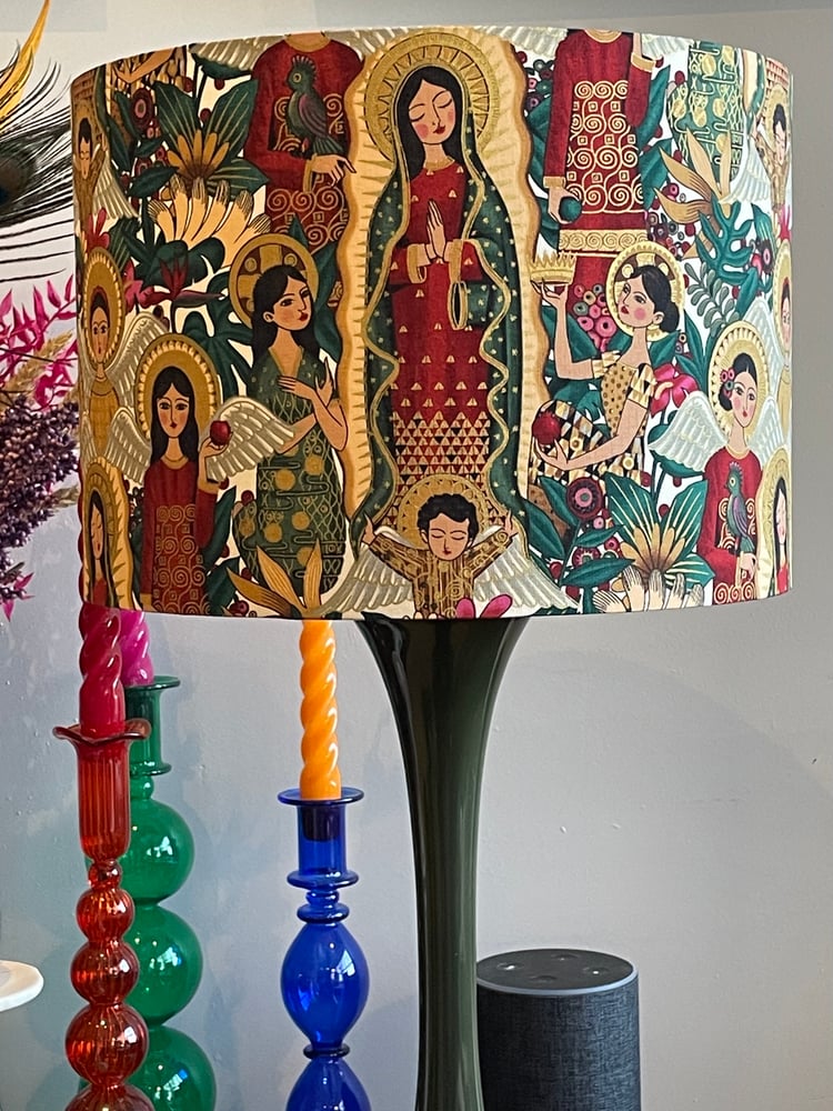 Image of Metallic Folklorico Coro Dorado Spice Shade 30cm