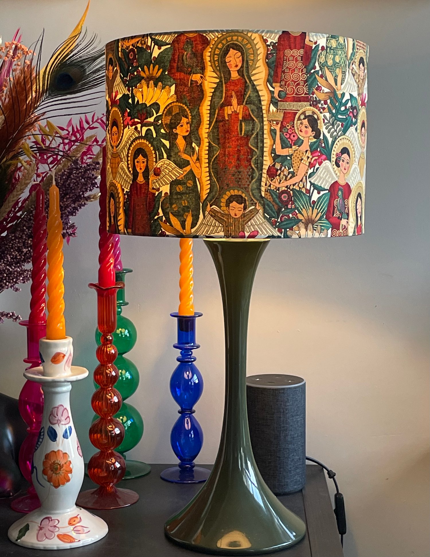 Image of Metallic Folklorico Coro Dorado Spice Shade 30cm