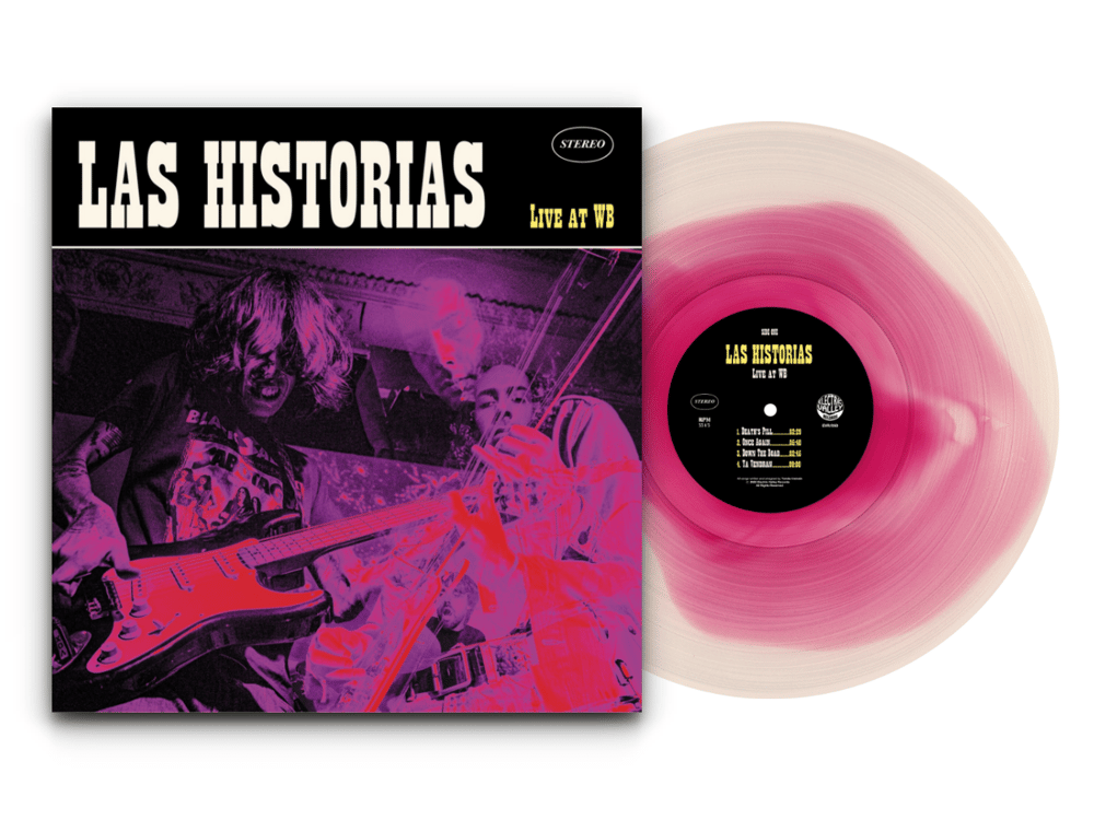 Image of Las Historias - Live at WB 200x LTD Colour In Colour Purple In Transparent Vinyl