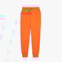 Lacoste Men's Sport Fleece Jogger Sweatpant In Orange