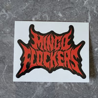 Metal Mingo Flockers Sticker