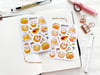 Bear Cafe Sticker Sheet