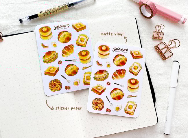 Brunch Sticker Sheet