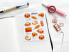 Korean Street Food Sticker Sheet