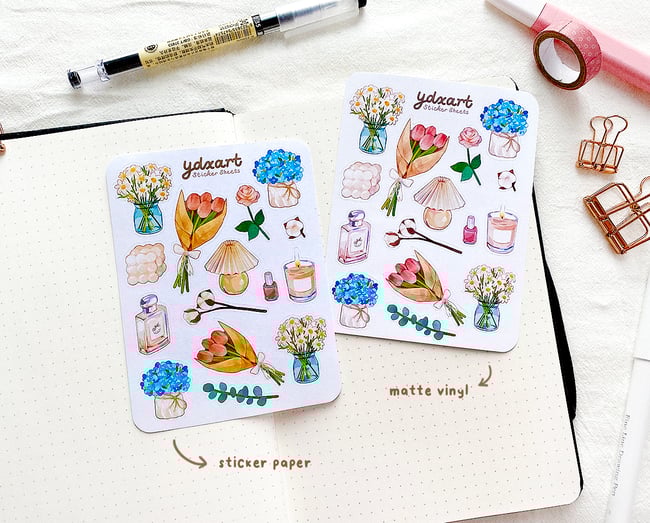 Aesthetics Sticker Sheet