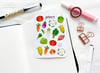 Veggies Sticker Sheet