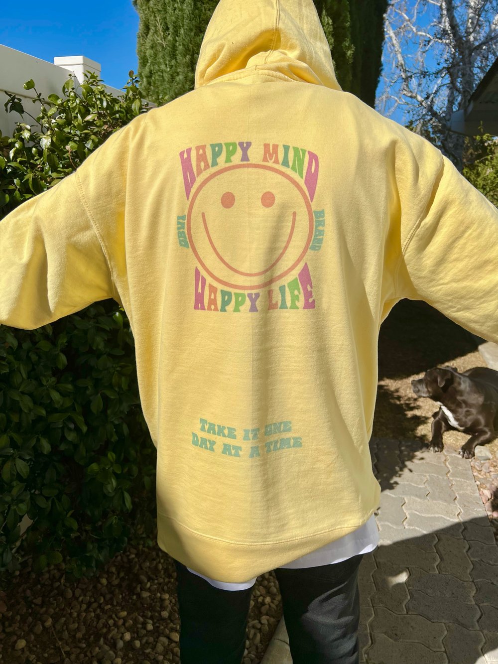 Image of Happy Mind Happy Life Hoodie
