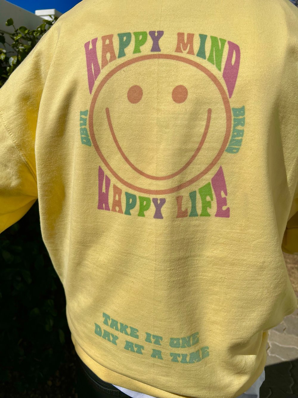 Image of Happy Mind Happy Life Hoodie
