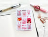 Cherry Blossom Snacks Sticker Sheet