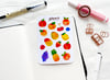Fruits Sticker Sheet