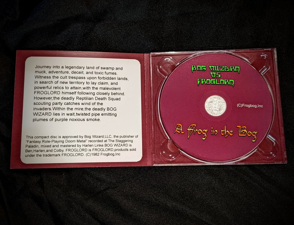 CD LIMITED EDITION BUNDLE - A Frog in the Bog