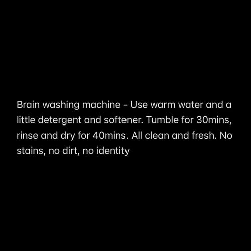 Image of BRAIN WASHING MACHINE