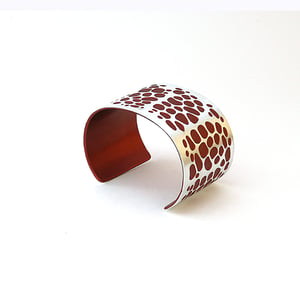 Aluma cuff wide Red-Brown