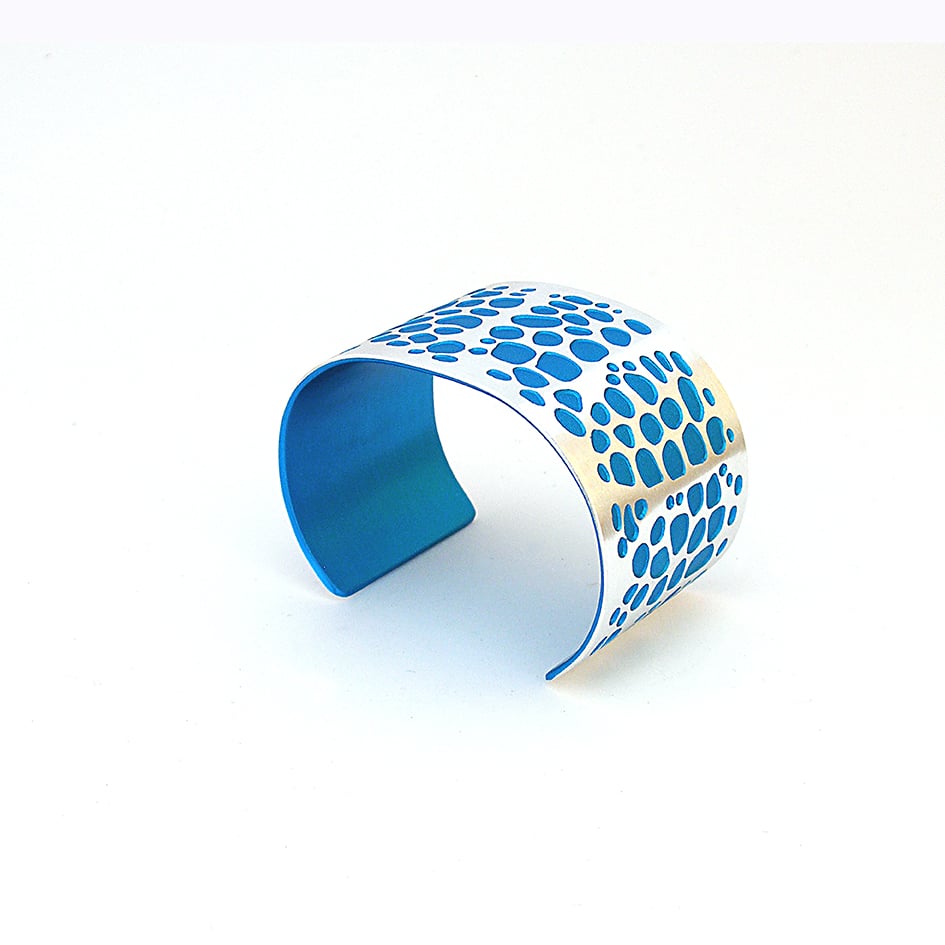 Aluma cuff wide Turquoise