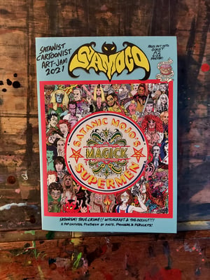 Satanic Mojo’s Magick Supermen posterzine