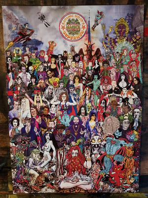 Satanic Mojo’s Magick Supermen posterzine