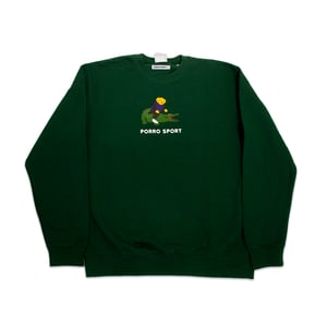 LAPORRO CREWNECK OILY GREEN
