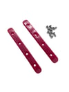LC BOARDS Board Rails With Hardware Red