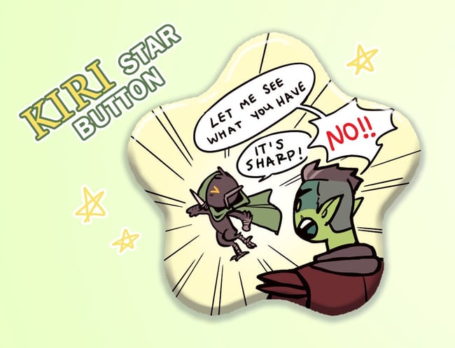 Critrole Kiri Star Button
