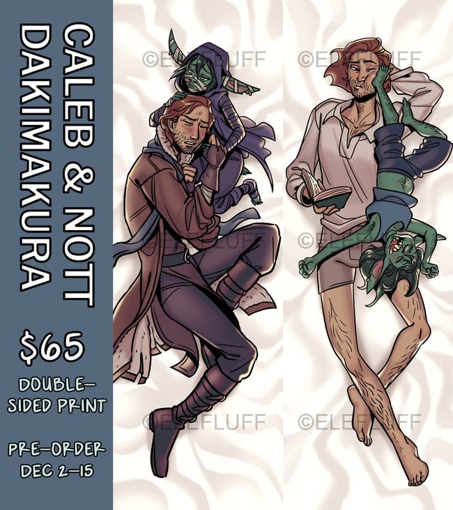 Caleb & Nott Body Pillow