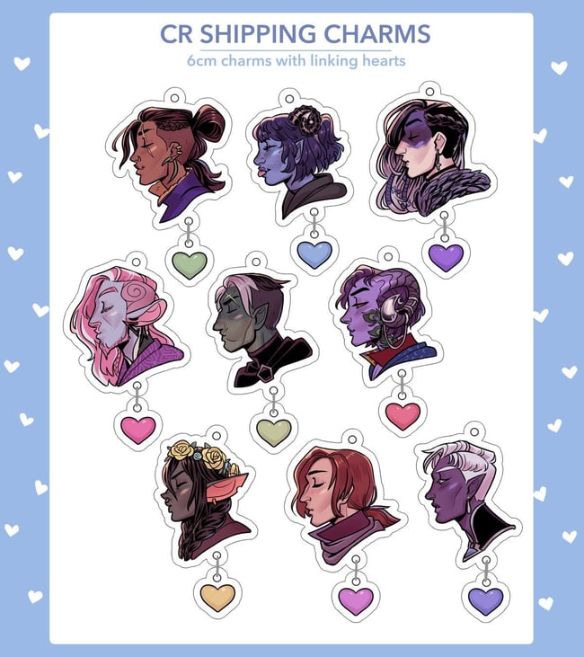 Critrole C2 Shipping Charms