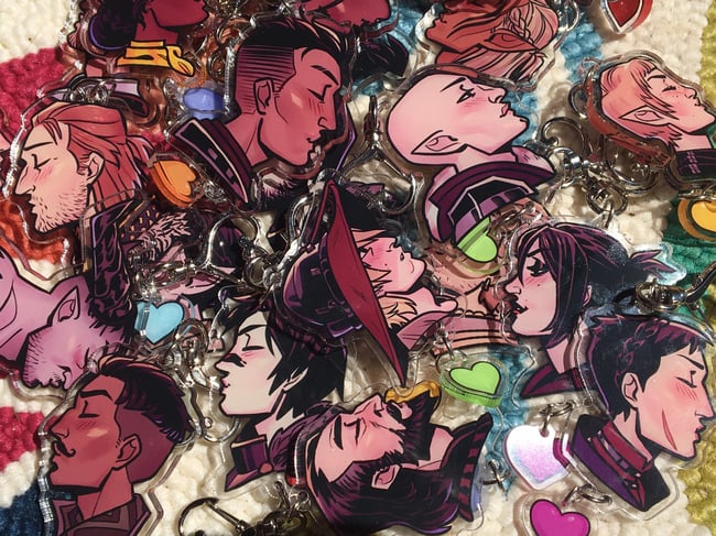 Dragon Age Shipping Charms