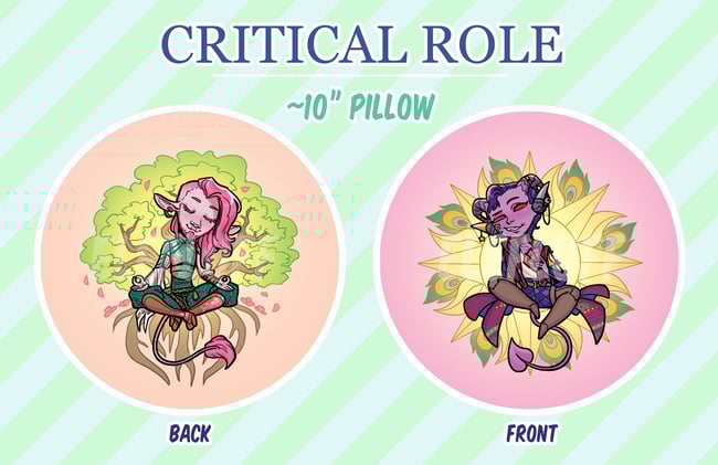 Critrole Pillow