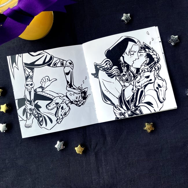 Sweetened with Nectar: a Hades Kiss Zine