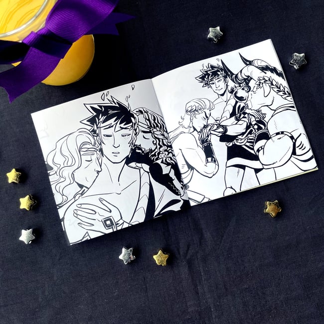 Sweetened with Nectar: a Hades Kiss Zine