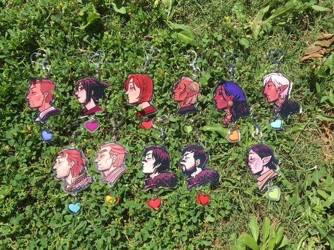 Dragon Age Shipping Charms