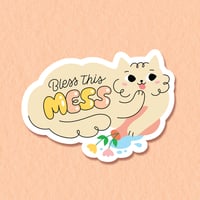 Image 1 of Bless This Mess Sticker
