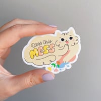 Image 2 of Bless This Mess Sticker