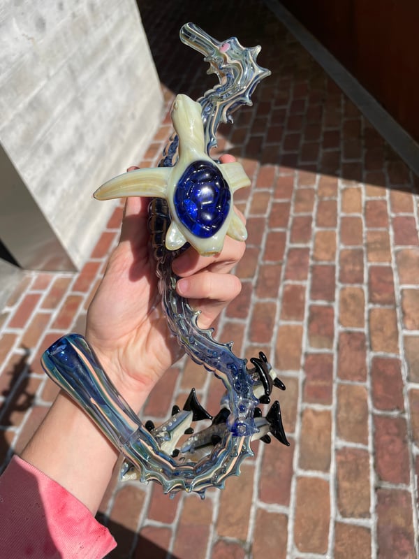 Image of Seahorse Ocean Spirit Bubbler