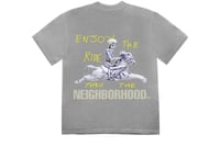 Image 1 of Travis Scott Cactus Jack x Neighborhood Carousel T-shirt Grey