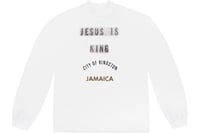 Kanye West Jesus Is King Jamaica Long Sleeve White