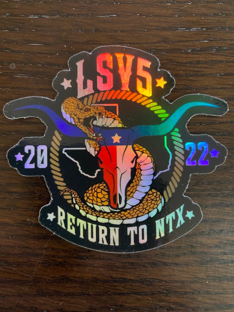 Image of LSV 5 Holographic Sticker