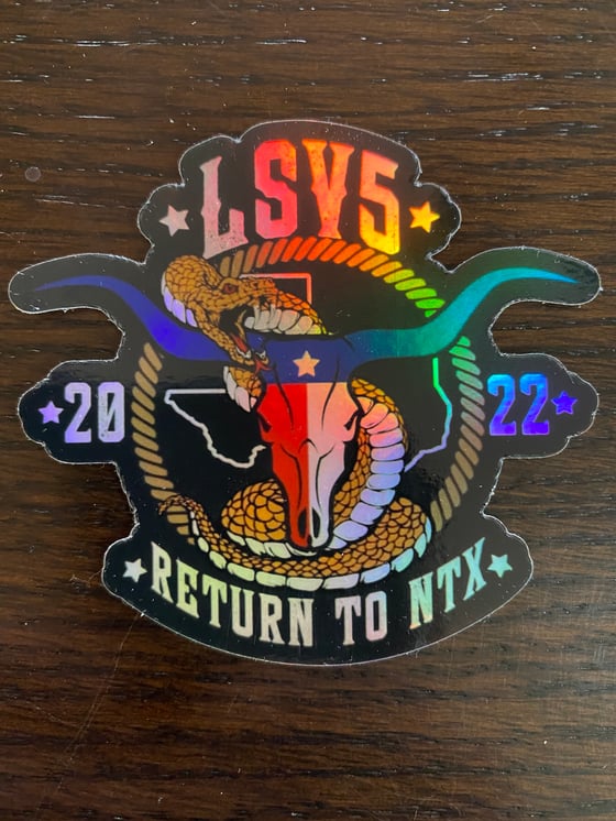 Image of LSV 5 Holographic Sticker