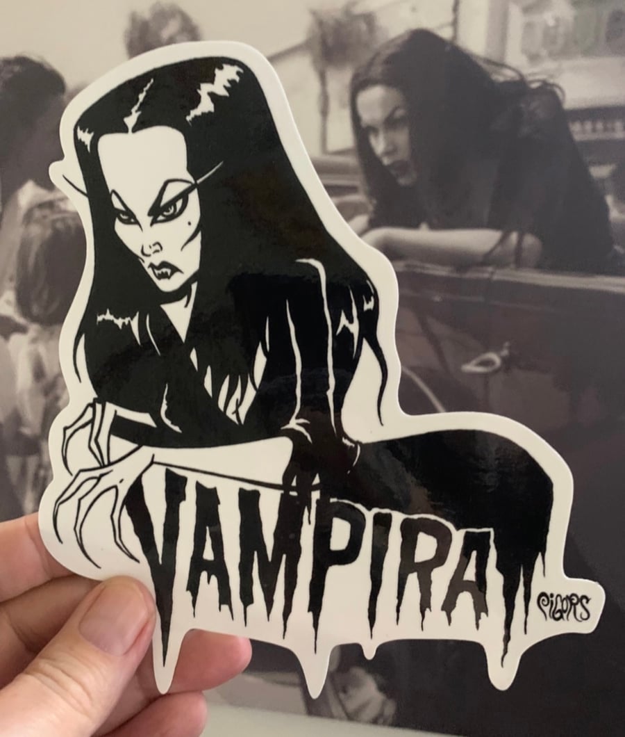 Image of VAMPIRA  NEW - sticker 