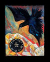"THE CROW" by Maria Rud, Fine Art Giclee Print