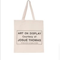 Image 1 of Authentic Gallery Dept ART ON DISPLAY Courtesy of Josue Thomas Tote Bag