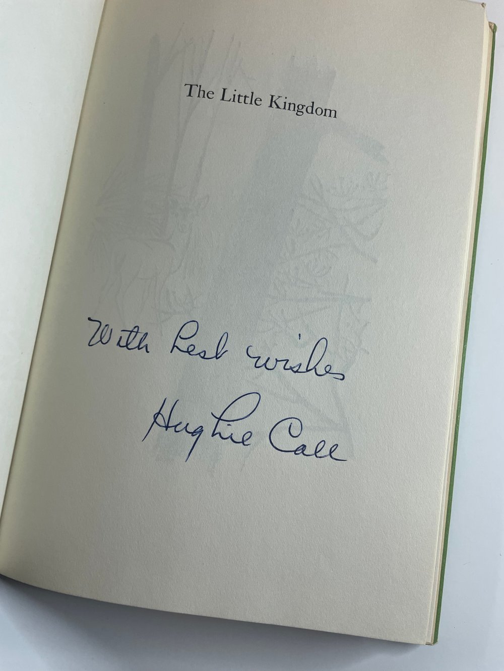 BK: The Little Kingdom by Hughie Call Signed 1st Ed 1st Printing HB