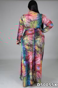 Image 3 of Palm tree skirt set