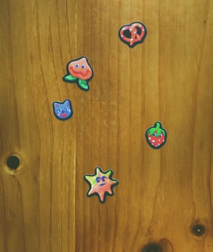 CLAY STICKERS