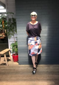 Image 2 of KylieJane pocket skirt-geo
