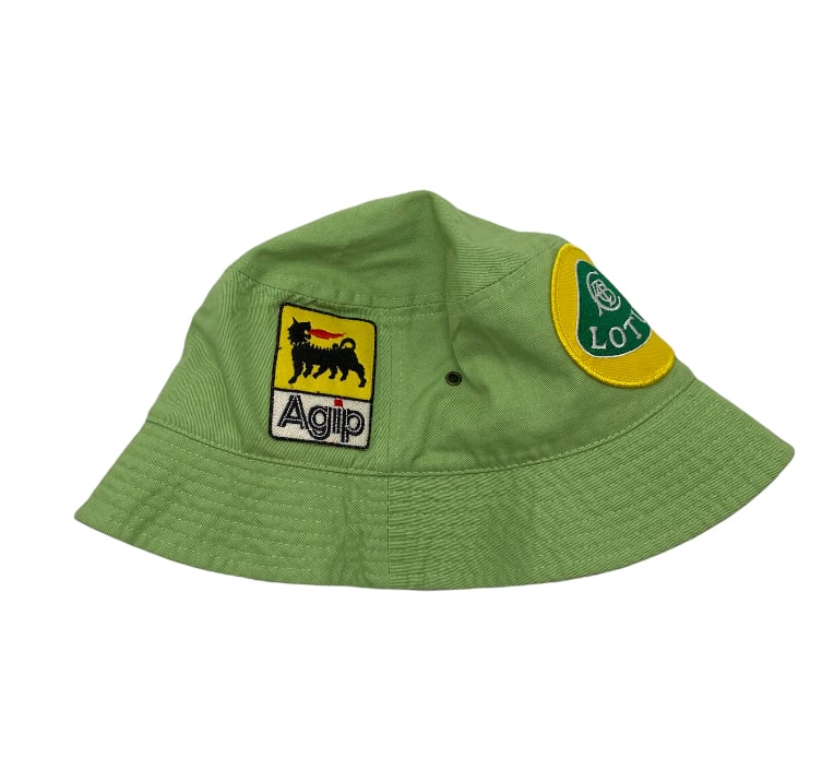 Image of Lotus Cars / Agip Bucket Hat lime