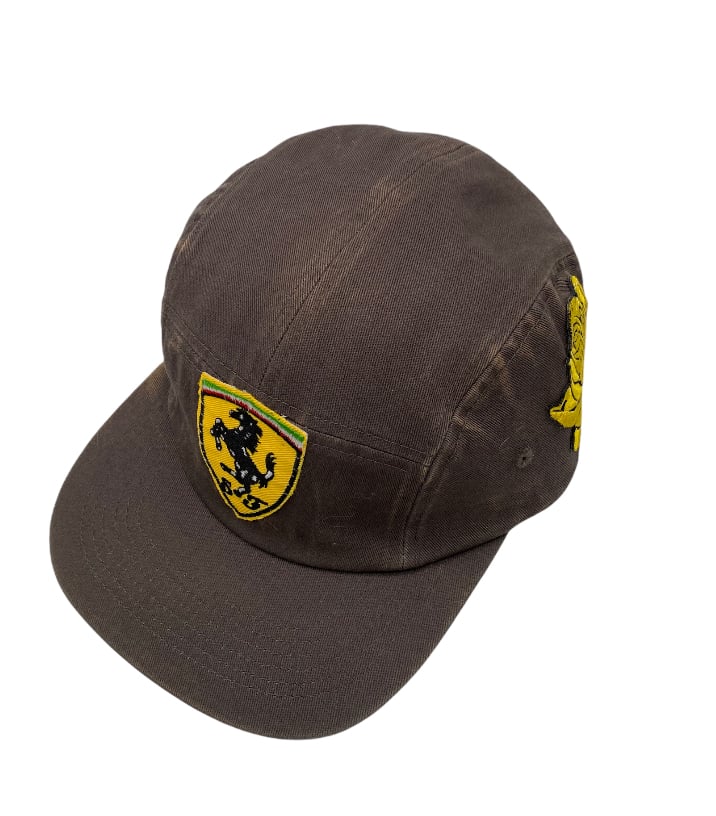 Image of Ferrari Rally 5-Panel Camp Hat