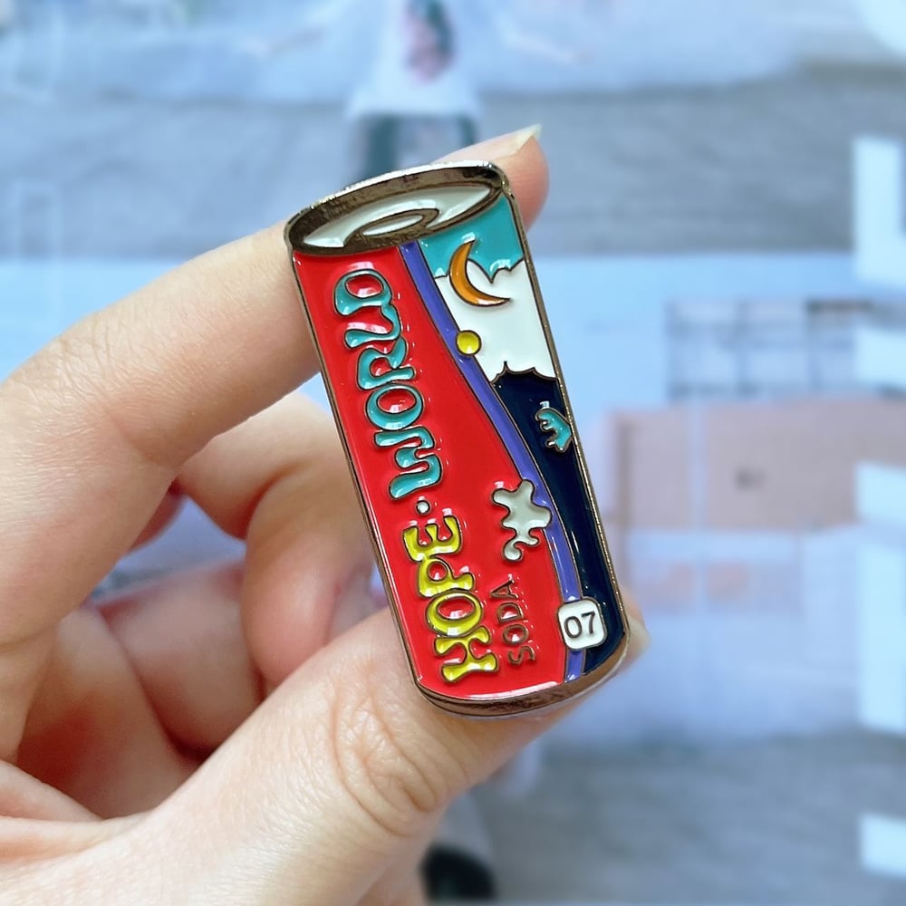 [SET] Chicken Noodle Soup (with a Soda on the Side) Enamel Pin 🐔