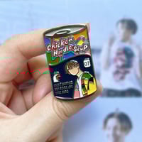 Image 2 of [SET] Chicken Noodle Soup (with a Soda on the Side) Enamel Pin 🐔