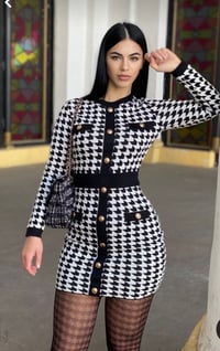 Image 4 of Houndstooth Tights