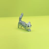 Image 4 of Gray tabby cat figurine